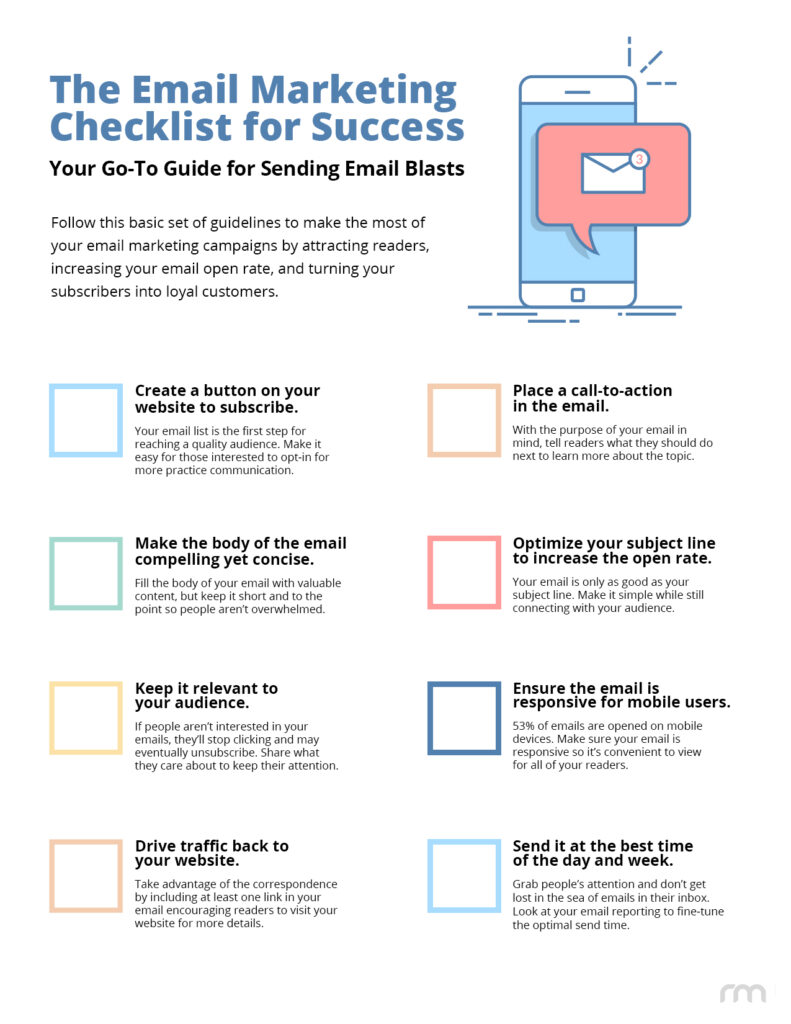 Email Marketing 101 Your Go To Checklist Rosemont Media